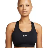 Nike Dames/Dames Sportbeha met Medium Ondersteuning (Zwart)