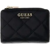 GUESS portemonnee Juliet SLG Zip Around Card Case Black zwart