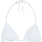 Chelsea Peers Bikinitop voor dames met gedraaide driehoekige bovenkant (Wit)
