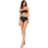 BE YOU Twist-bikini-top voor dames, op verschillende manieren te dragen (Zwart)
