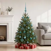 vidaXL Kerstballenset 111 st Groen 6 cm Polystyreen