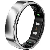 RINGCONN Smart Ring Gen 2 Air - Maat-#12 - Kleur: Zilver