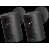 Ring Outdoor Camera Batterij 2e Generatie Zwart Duo Pack