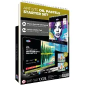 Zieler Premium Water Soluble Oil Pastels Starter Set
