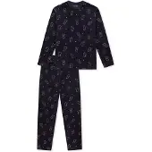 Schiesser Nachtkledij ' Nightwear ' navy