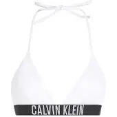 Calvin Klein Bikinitop met driehoekige cups voor dames (Wit)