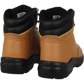 Dunlop Unisex Dakota-veiligheidslaarzen van leer voor volwassenen (Honing)