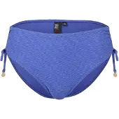Biba Hipster-bikinibroekjes met structuur voor dames (Blauw)
