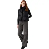 Levi's Western-vest met bolle pasvorm voor dames (Zwart)
