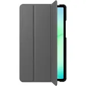 Just in Case Trifold Smart Book Case Tablet Cover Beschermhoes Grijs