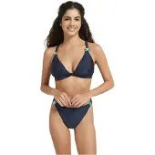 BE YOU Bikinibroekjes met versieringen voor dames (Marine)