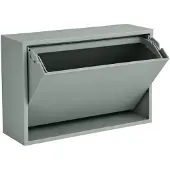 ReCollector - Small Wall storage / Bathroom bin - Iron Blue