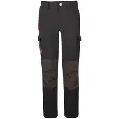 TROLLKIDS - Kid's Trollheimen Pants - Trekkingbroek 116, grijs/zwart