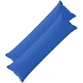 vidaXL Kussensloop 2 st HOUTEN Koninklijk Blauw 40 x 145 cm Polyester