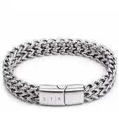 Yehwang Heren Armband met Initialen 21 centimeter