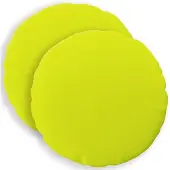 vidaXL Kussensloop 2 st HEERLEN Heldere Groen. Diam. 40 cm Polyester