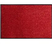 ANRO Deurmat Amigo Rood 60x40cm – Schoonloopmat Antislip Wasbaar Voordeur Hal Binnen