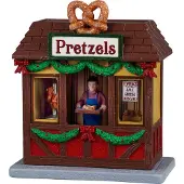 Lemax Caddington Village Kerstdorpminiatuur Pretzels (pretzels Kraam) 14,4 X 10,2 X 16,2 Cm