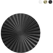 LUCE Design Wandlamp Anadara, zwart, Woon-/ Eetkamer, Aluminium, wandlamp