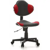 Hjh OFFICE KIDDY GTI-2 - Kinder bureaustoel Grijs / Rood