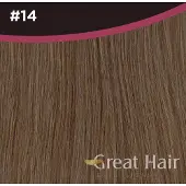 Great Hair Extensions Full Head Clip In - straight #14 40cm