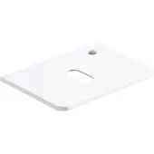 Differnz Olle Wastafelblad 40 cm Wit