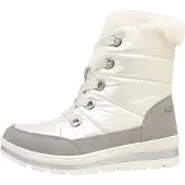 Caprice Snowboots rookgrijs / wit