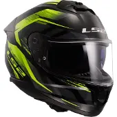 LS2 Helmets Volledige helm met vizier en zonnevizier voor scooter | LS2 FF808 STREAM II | Motorhelm | Certificaat ECE 22.06 | Volledige motorhelm | 2XL (63-64cm)