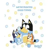 Halantex we're making good times fleece deken 130 x 170 cm
