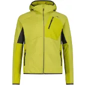 CMP - Jacket Fix Hood 36G1257 - Fleecevest 54, geel
