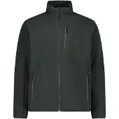 CMP - Jacket with Lining 35H1707 - Fleecevest 56, grijs/zwart