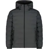 CMP - Down Jacket Fix Hood - Synthetisch jack 46, grijs