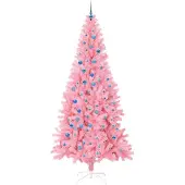 vidaXL Kerstboom Roze 240 cm PVC
