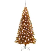 vidaXL Kerstboom Goud 180 cm PET