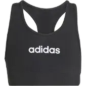 Adidas Sporttop 'ESSENTIALS BRA' zwart / wit