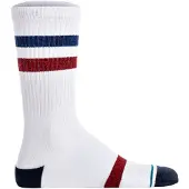 Stance Sokken donkerblauw / rood / wit