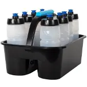 Sporti France Flessenhouder klein model pro + 8 flessen | Maat 800 ml