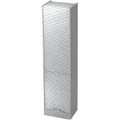 Hjh OFFICE PRO SIGNA R50 CE - Grijs/Zilver Roldeurkast Hoogte van de map | 5 OH Chrome metaal handgreep