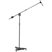 K&M 21430 Overhead Microphone Stand Black