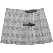 Superdry Athletic Essentials Check Pleated Korte Rok
