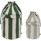 OYOY Aufbewahrungskörbe - Saga - 2er-Pack - Clay/Grün - - One Size - Aufbewahrung