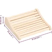 vidaXL Saunakussen, massief hout, vuren
