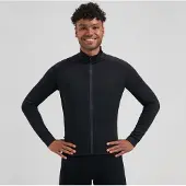 Rogelli Essential II Heren Fietsshirt - Lange Mouw - Zwart