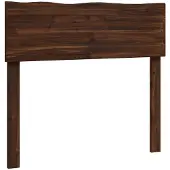 vidaXL Live Edge Hoofdbord ROSTOCK Donkerbruin 100 cm