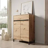 Meubella - Finta - Schoenenkast - Eiken - 80x40x110 cm