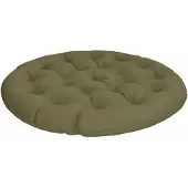vidaXL Papasan Stoel Kussen VIANEN 100% Polyester Olijfgroen