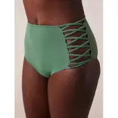 Pentik Hoogzwaist Cut-Out Bikini Shorts
