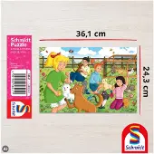 Schmidt 56541 Bibi Blocksberg, dierenpension, kinderpuzzel, 100 stukjes