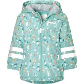 Playshoes Functionele jas crème / lichtgrijs / mintgroen / donkeroranje