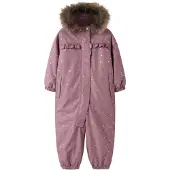 Name it Skipak - NmfSnow10 - Weemoedig Mauve/Hearts - - 7 jaar (122) - Skipakken